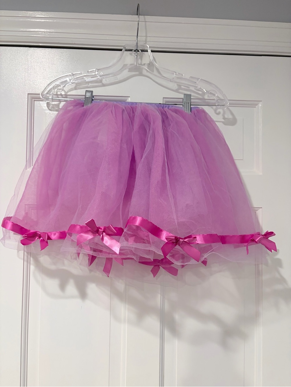 Revolution Pink Tulle Skirt with Satin Bow Trim